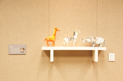 Picture of Origami Sculptures at Keck